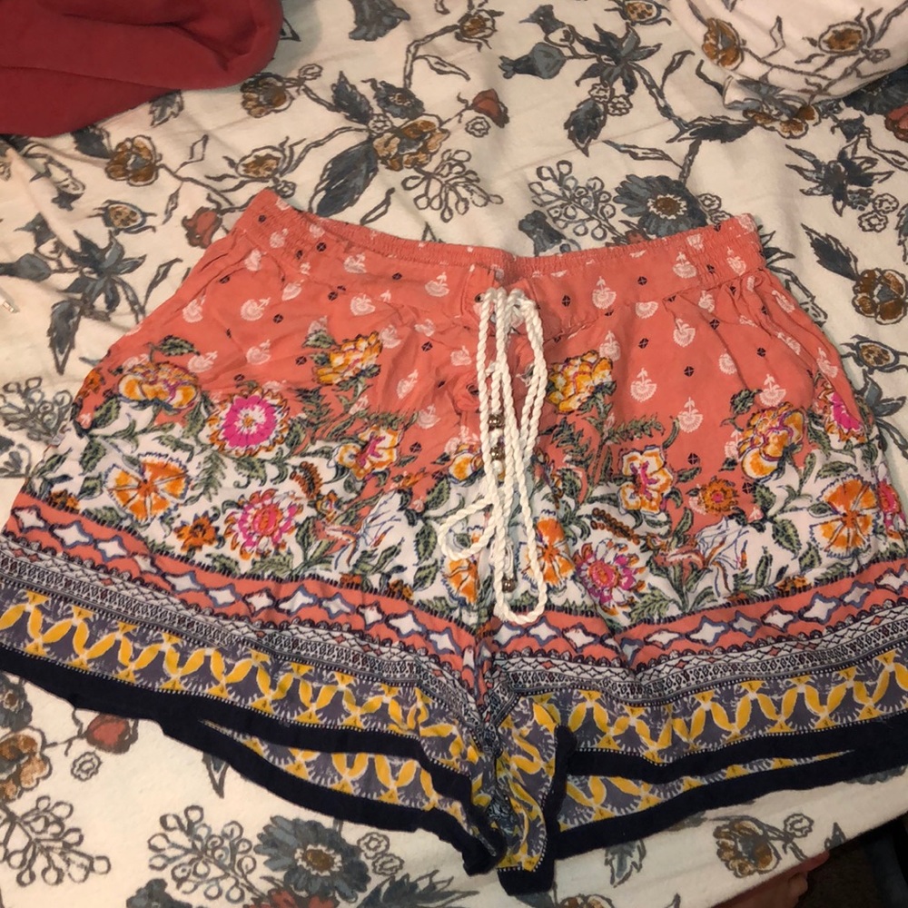 Patterned Comfy Shorts